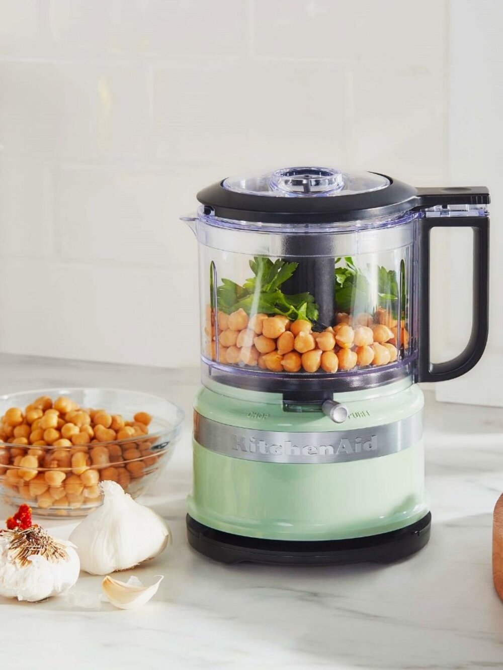 new PISTACHIO GREEN KitchenAid 3.5-Cup Food Chopper (a.k.a. Mini Food Processor)